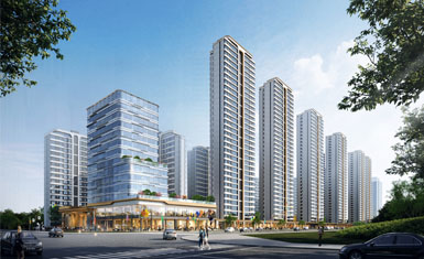 观雲里建设项目幕墙工程